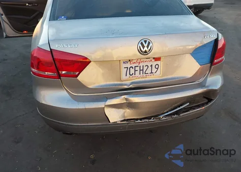 2014 Volkswagen Passat 3.6L V6 Sel Premium from USA, damaged, VIN 1VWCM7A39EC024206